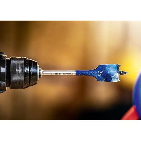 Mèche plate BOSCH® EXPERT SELFCUT Speed  25,0 x 152 mm avec prise hexagonale 1/4"