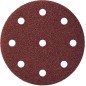 Meule abrasive Klingspor PS22KØ 125 mm, GLS27 taille de grain 150, conditionnement 50