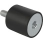 Plot antivibratile en caoutchouc type B Plot antivibratile en caoutchouc type B