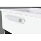 Ensemble de meubles de salle de bains EDIA série MAB blanc mat Ensemble de meubles de salle de bains EDIA série MAB blanc mat