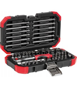 Jeu d'embouts GEDORE red 51 pièces 1/4" R33003051, avec coffret de transport