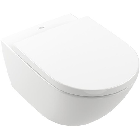 Combi-Pack Villeroy & Boch Subway 3.0 sans rebord, Softclose blanc