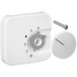 Set de couvercles pour thermostat d'ambiance, blanc pur brillant, JZ-001.200/BJ
