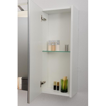 Ensemble de meubles de salle de bains EPIL série MBF anthracite brillant 2 tiroirs largeur 1060mm