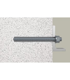 Tige d'ancrage FIS A M8x175 R inox A4 UE 10