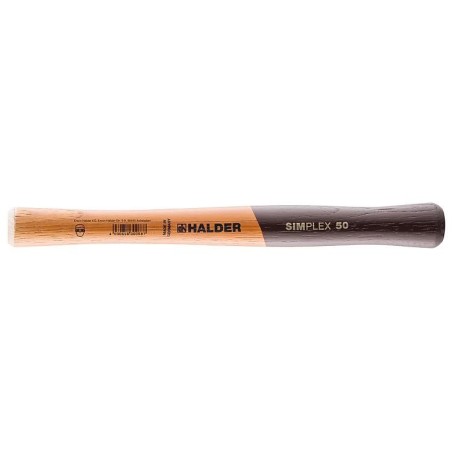 Manche en bois HALDER® pour marteau de protection SIMPLEX, Ø 40 mm