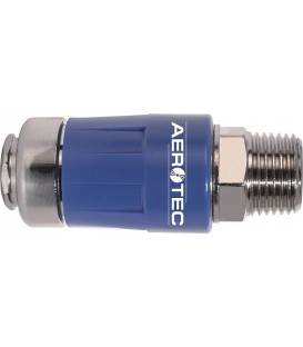 Raccord rapide de sécurité Aerotec EASY SAVE PRO 3/8" AG