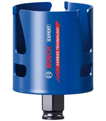 Scie cloche BOSCH® EXPERT ConstructionMaterial, avec logement PowerChange Plus Ø 65 mm, longueur utile 60 mm Scie cloche BOSCH® EXPERT ConstructionMaterial, avec logement PowerChange Plus Ø 65 mm, longueur utile 60 mm