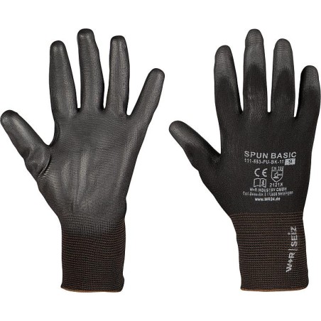 Gants de montage SPUN BASIC PE blanc taille M