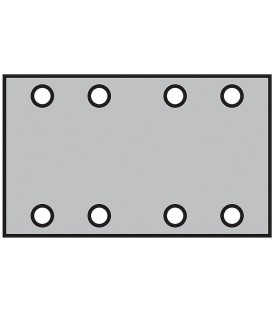 Feuille abrasive Klingspor PS33CK80 x 133 mm, GL 18 taille de grain 60, conditionnement 100