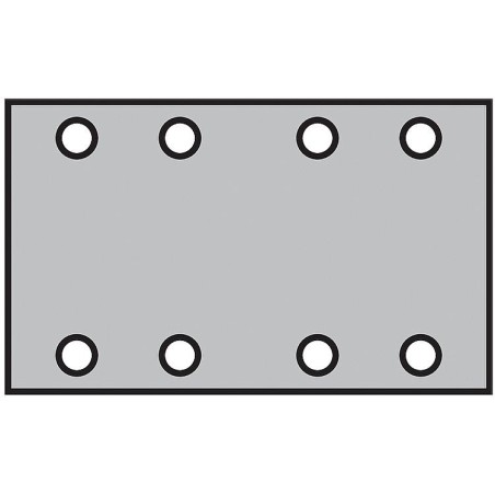 Feuille abrasive Klingspor PS33CK80 x 133 mm, GL 18 taille de grain 60, conditionnement 100