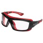 Lunettes de protection ULTIM8 avec serre-tête noir/rouge, ULTIPSI Lunettes de protection ULTIM8 avec serre-tête noir/rouge, ULTIPSI