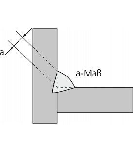 Plateau de ponçage à lamelles PFERD Ø 125 x 22,23 mm, épaisseur du disque 5 mm K40 pour acier, inox
