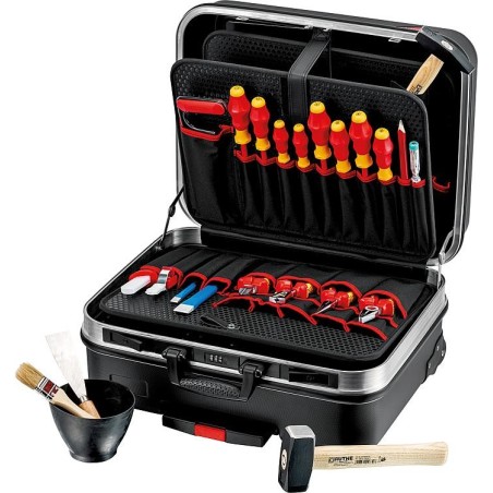 Kit Outils electriques KNIPEX en mallette à roulettes 24 pièces