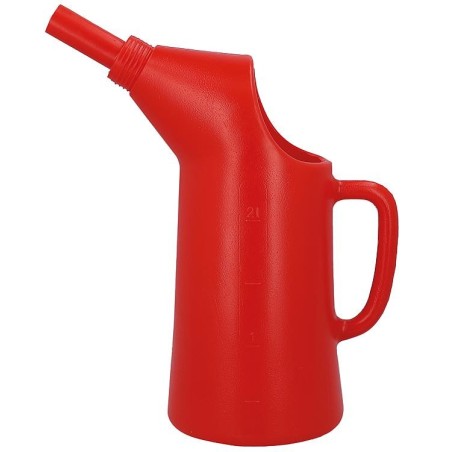 Gobelet gradue en polyethylene 5000 ml avec ecoulement fixe