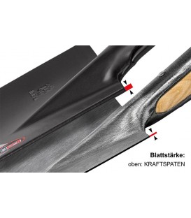 Bêche de force Slim Ideal-Spaten 13010281
