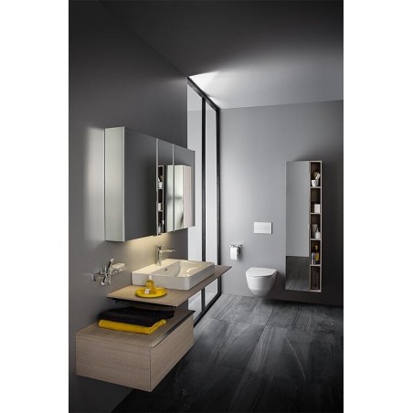 Vasque à poser Laufen Pro S 650x175x465 mm 1 trou robinet avec trop-plein, blanc