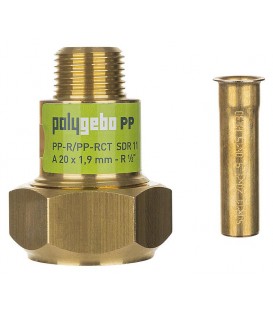 Raccord à compression Polygebo PP A 40 x 3,7 mm - DN32(1 1/4'')
