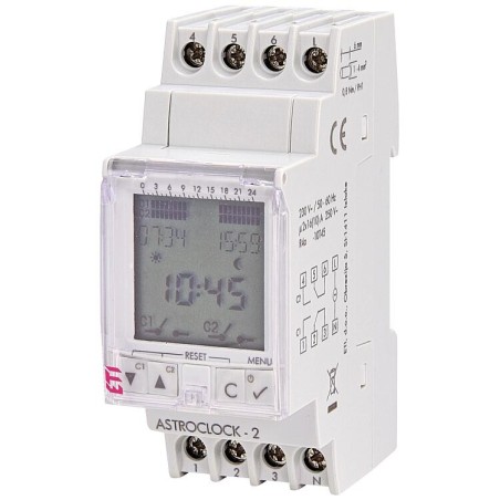 ETI relais temporisé numérique ASTROCLOCK-2, REG
