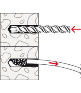 Chevilles rallongées fFischer DuoXpand hexagonale 10x100 FUS cond. : 50