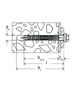 Chevilles rallongées fFischer DuoXpand hexagonale 10x100 FUS cond. : 50