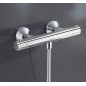 Mitigeur thermostatique de douche apparent Hansa Hansaunita, chromé Mitigeur thermostatique de douche apparent Hansa Hansaunita, chromé