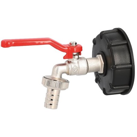 Adapateur IBC avec robinet de vidange 1/2" S 60 x 6