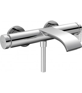 Mitigeur bain/douche apparent Hansgrohe Vivenis, déport 223 mm, chromé