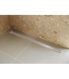 Hansgrohe RainDrain Compact, set complet pour installation standard, acier inoxydable brossé, 1200