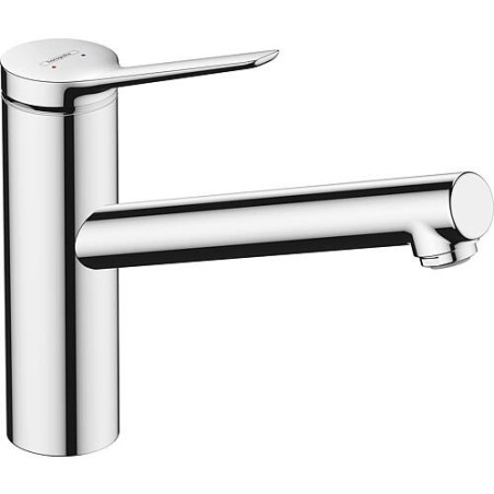 Mitigeur d’évier Hansgrohe Zesis M33 150, basse pression, bec orientable, saillie 220 mm, chromé