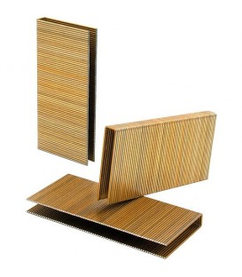Agrafes type Z 50 mm, zinguées-résinées, cond. 9500 pcs
