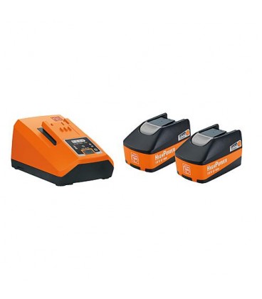 Kit batterie Fein®, 18 V, 2 x batteries 5,2 Ah Li-Ion + chargeur Kit batterie Fein®, 18 V, 2 x batteries 5,2 Ah Li-Ion + chargeur