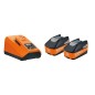 Kit batterie Fein®, 18 V, 2 x batteries 5,2 Ah Li-Ion + chargeur Kit batterie Fein®, 18 V, 2 x batteries 5,2 Ah Li-Ion + chargeur