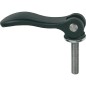 Levier excentrique avec filet. Male M10x50, Nirosta Levier excentrique avec filet. Male M10x50, Nirosta