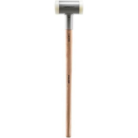 Marteau à frapper SUPERCRAFT sans rebond, avec manche en hickory Y 80 mm / 4,41 kg, nylon
