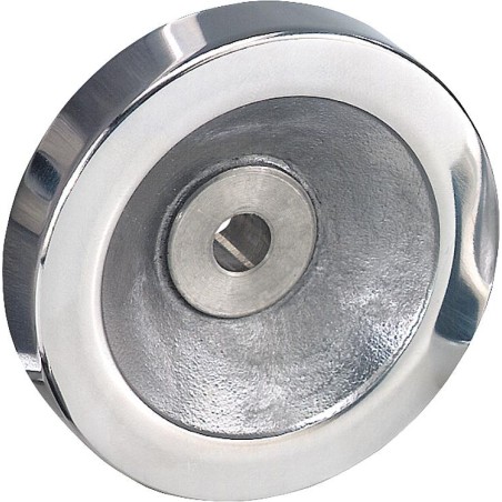 Volant plein en aluminium D 100