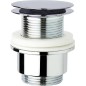Bonde klicker sans trop-plein DN 32 (11/4'") , avec plaque de couvrement 63 mm