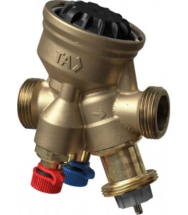 Vanne d'équilibrage IMI TA-Compact-P, DN 25 (1"), mâle