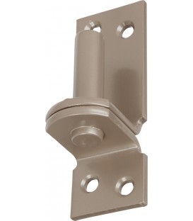 Gond sur plaque DURAVIS® ⌀ 13 mm, crochet DI, matériau : Acier, bleu zingué, surface : beige nacré RAL 1035