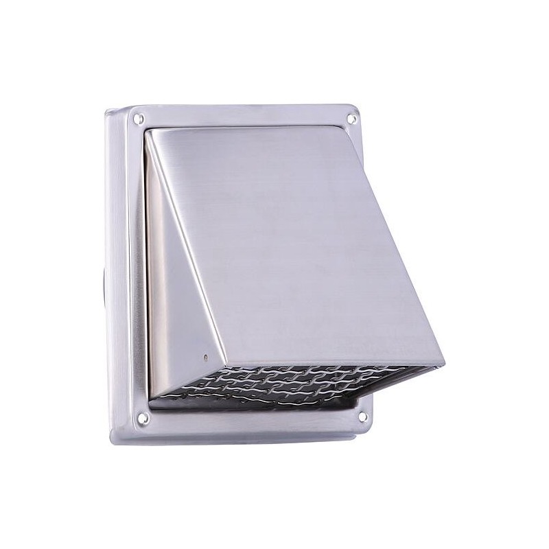 Grille d´aération SUA 100 HR acier inoxydable