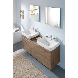 Meuble sous vasque+vasque céramique Geberit Renova