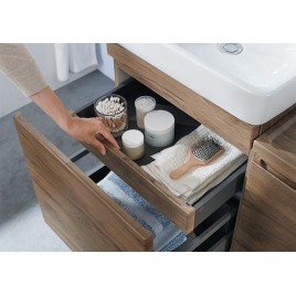 Meuble sous vasque+vasque céramique Geberit Renova