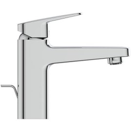 Mitigeur de lavabo Ideal Standard Ceraplan 90 ND avec garniture d'écoulement à tirette chromée