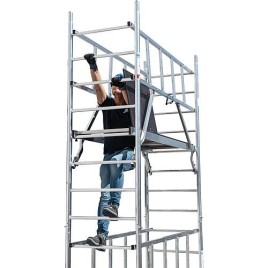 Échafaudage pliant en aluminium MONTO ProTec