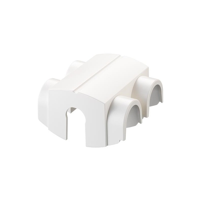Couverture plastique pour angle VHS (radiateur de salle de bain) en RAL 9016 blanc trafic Couverture plastique pour angle VHS (radiateur de salle de bain) en RAL 9016 blanc trafic