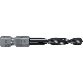 Forets à métaux HSS Fein, 8,5 mm (M10) avec queue d’embout VARIO