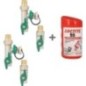 Kit avantage 2x kit de raccordement avec dispositif de rinçage pour circulateurs DN15, + 1x fil joint Loctite gratuit