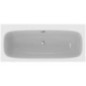 Baignoire duo Ideal Standard i.life lxhxp : 1900x450x900mm, capacité : 400 l, acrylique blanc