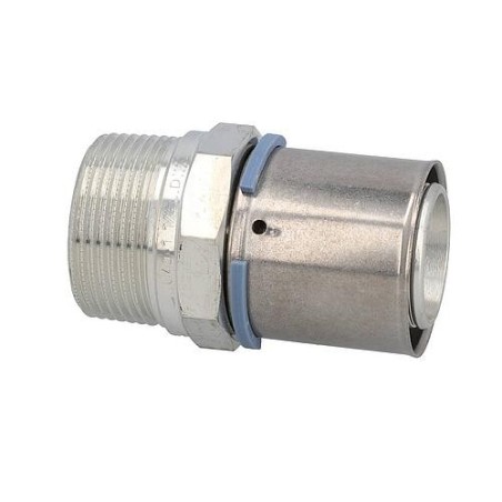 Raccord de transition S-Sertir Uponor Ø50mm-DN40 (1 1/2") AG