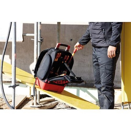 Sac à dos pour outils Wiha electricien 26 pièces